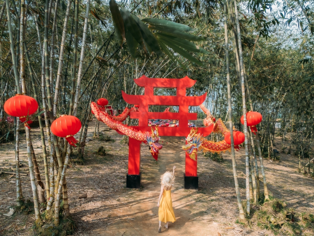 普陀村每年都会从除夕至元宵节推出各种精彩的新春活动，欢迎民众与亲友踊跃参与。-摘自普陀村的脸书-