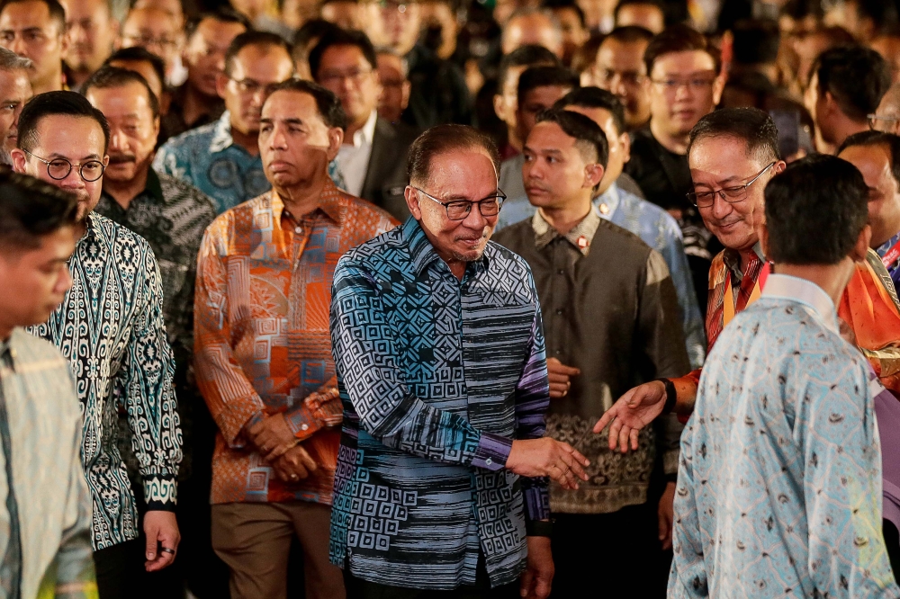 安华任相以来首次官访澳洲，并将率团出席2项主要活动。-Sayuti Zainudin摄-