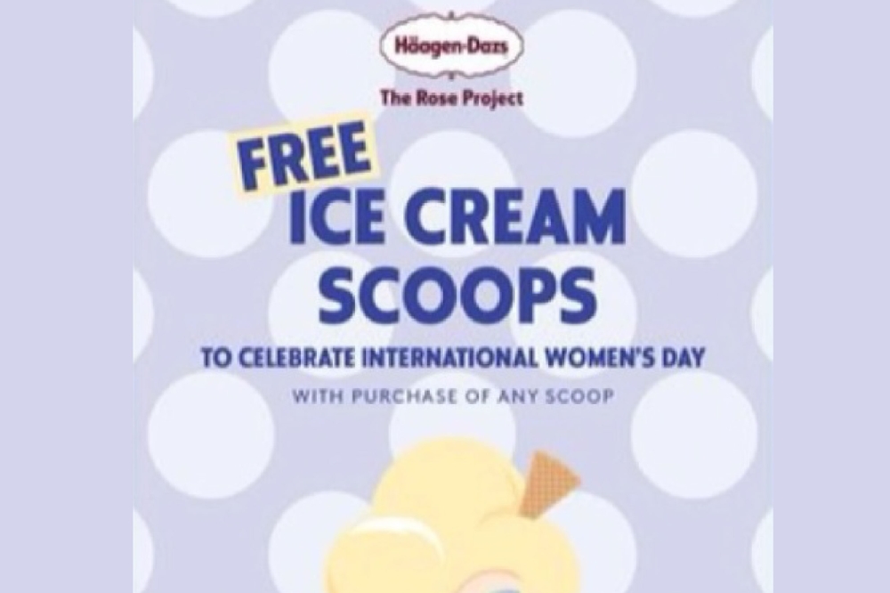 -摘自哈根达斯的脸书-