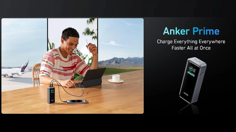 Anker Prime 12,000mAh 130W。-摘自Soyacincau-