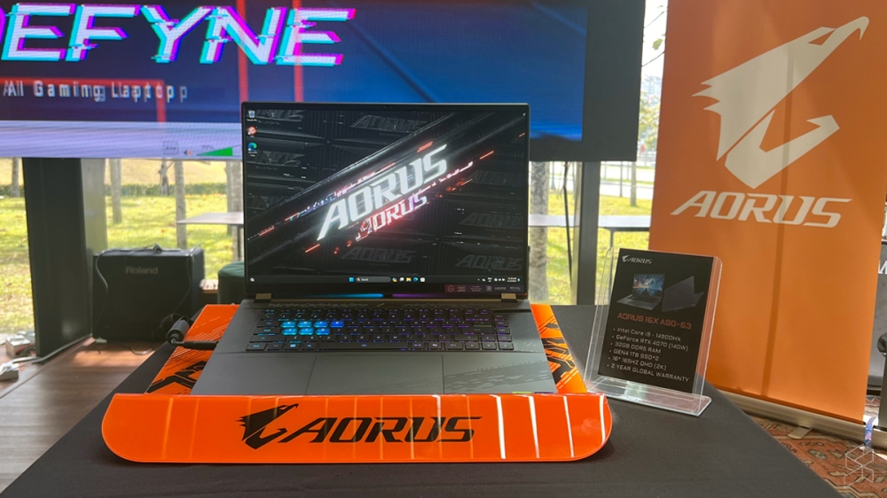 Gigabyte Aorus 16X正式登场！-图摘Soya Cincau-