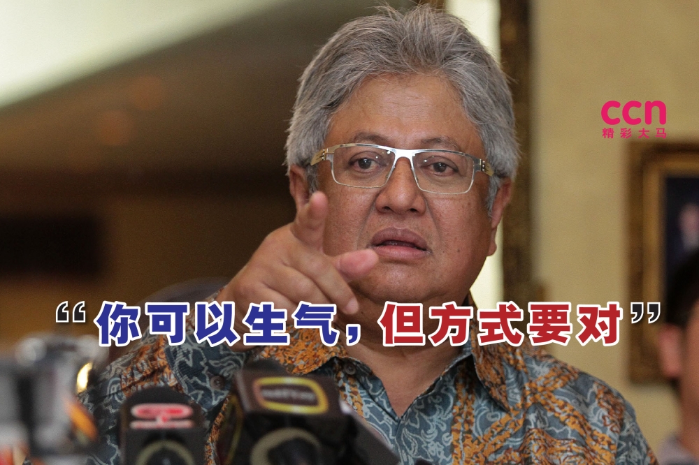 再益依布拉欣认为，当伊斯兰被冒犯时，当然可以生气，但生气的方向需正确。-Yusof Mat Isa摄-