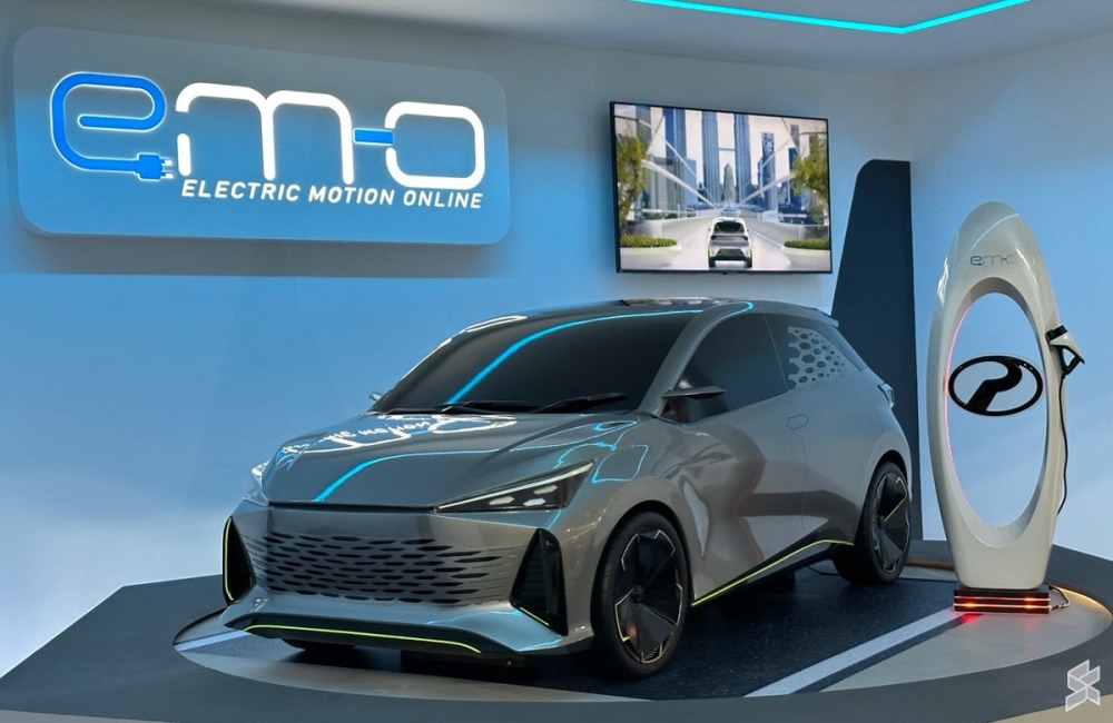 Perodua EMO比例概念车曾在2023年大马汽车展展出。今年会有全尺寸的模型吗？-摘自Soyacincau-