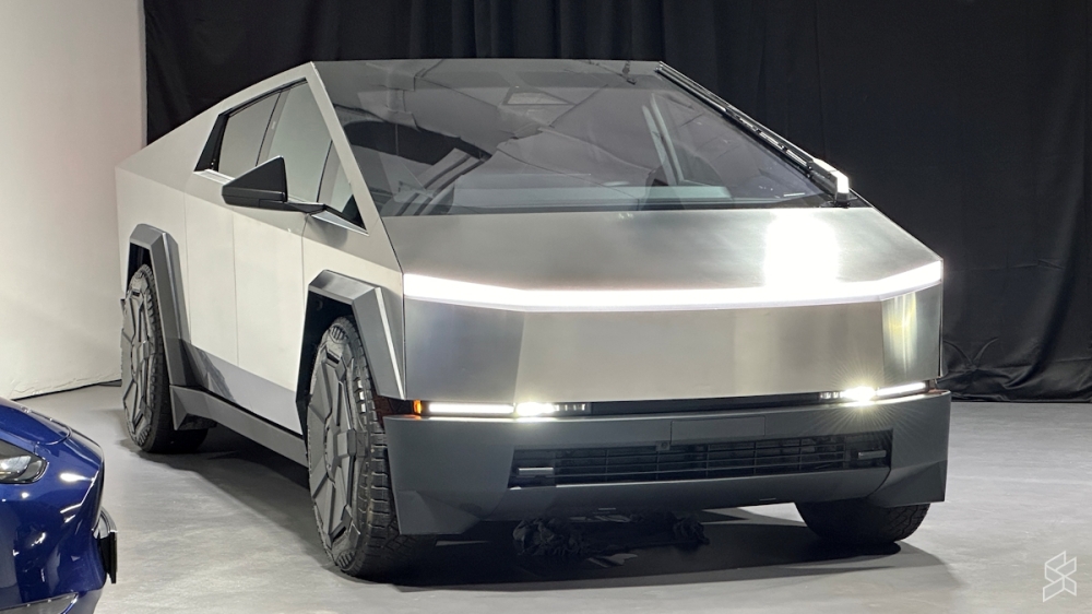 特斯拉Cybertruck来咯！-图摘自Soya Cincau-