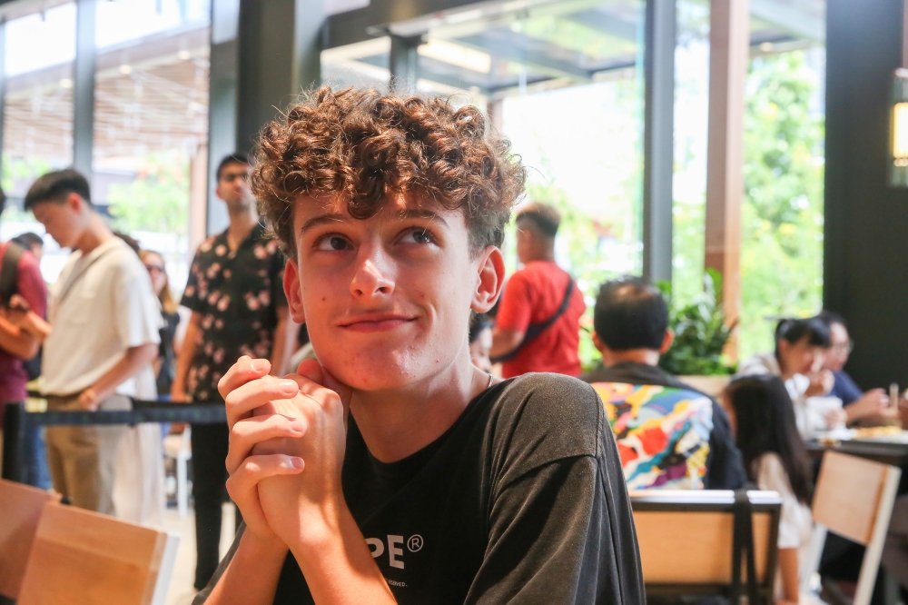 Matteo Bartolozzi说:“大马终于有Shake Shack。” -Choo Choy May摄-