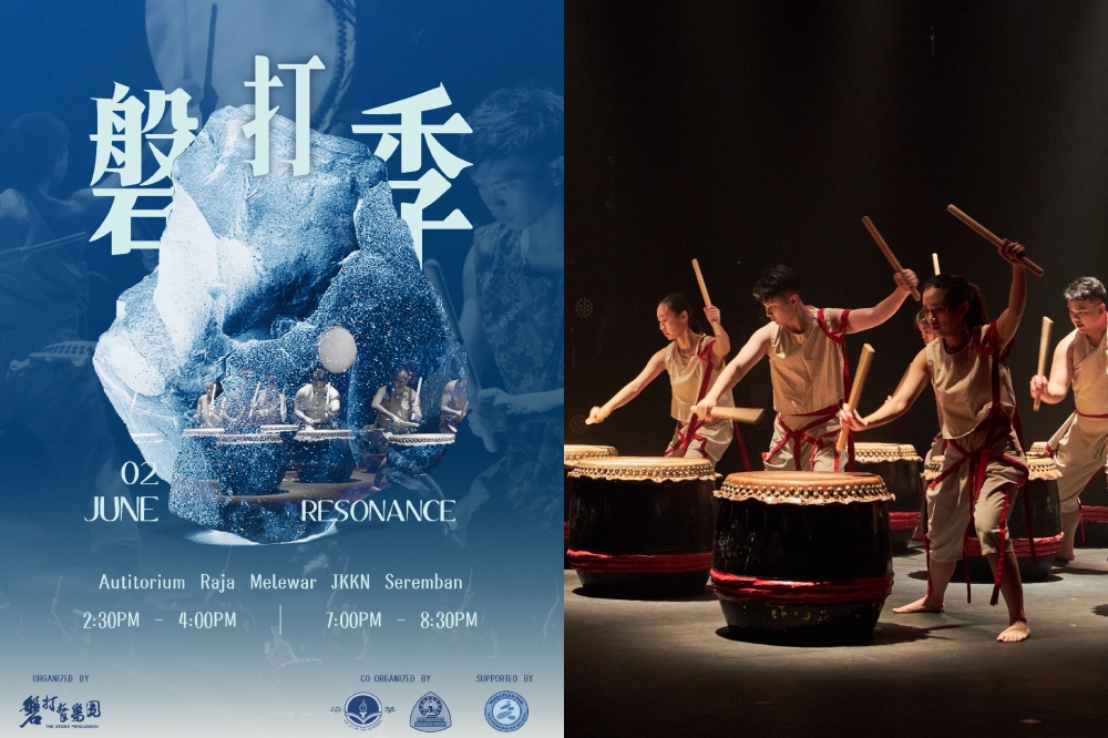 “磐打季” 以廿四节令鼓乐为主轴，共有两场鼓乐专场，他们将呈现具有特色的鼓乐演出。-磐打击乐团提供/精彩大马制图-