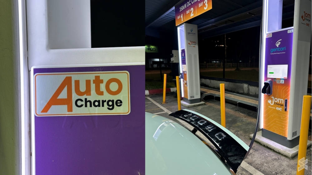 “即插即充”（plug-and-charge）功能可以无需使用应用程序或支付卡，即可为电动车充电。-图摘自Soya Cincau-
