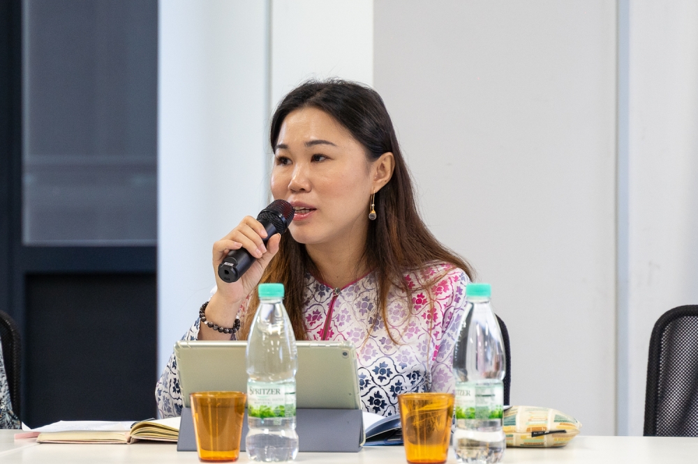 黄书琪出任大马人才机构新任主席。-Raymond Manuel摄-