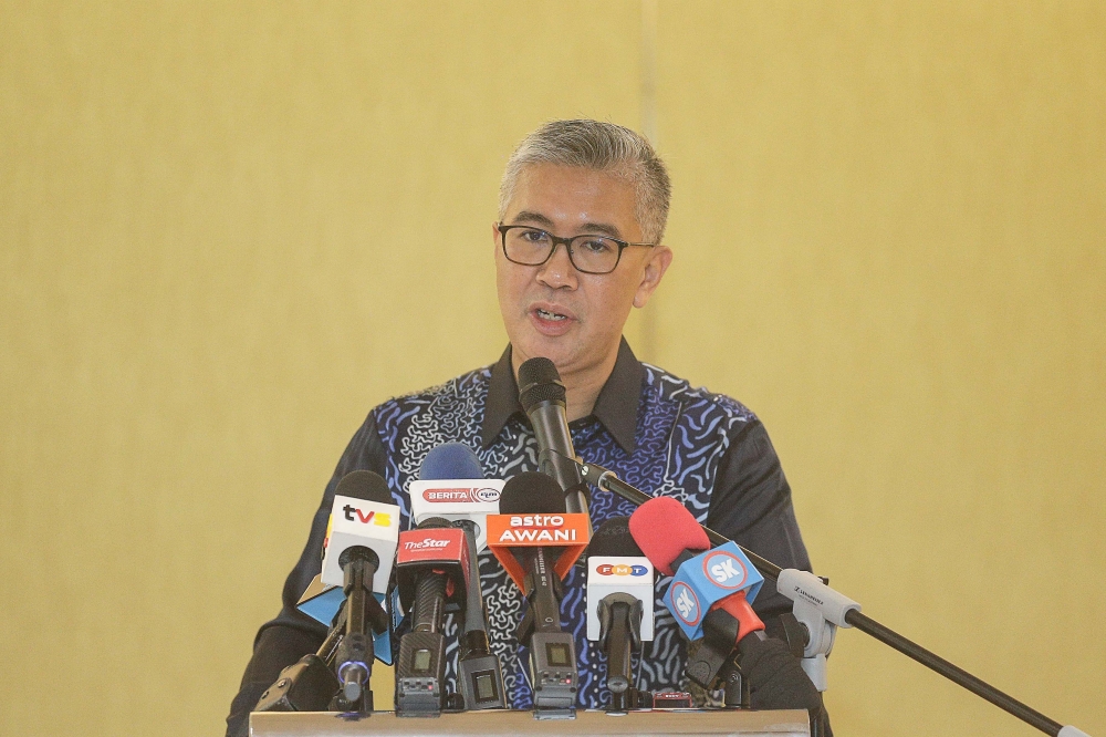 东姑扎菲鲁拒绝回应特斯拉放弃在东南亚包括大马设厂的报导。-SAYUTI ZAINUDIN摄-