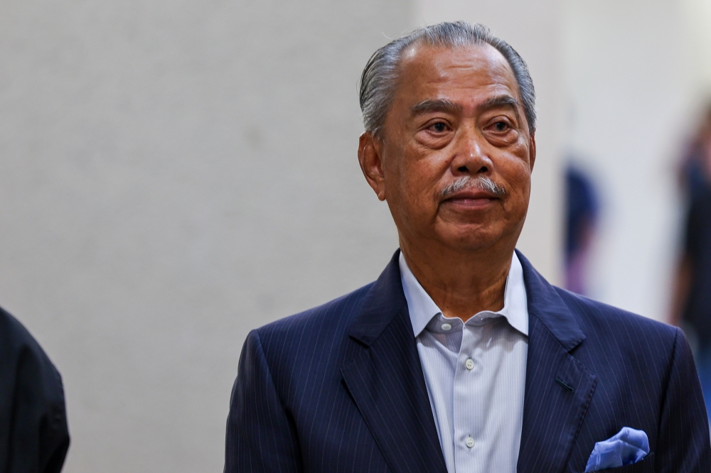 慕尤丁预料将于周二在丹州话旺生法庭被控。-马新社-
