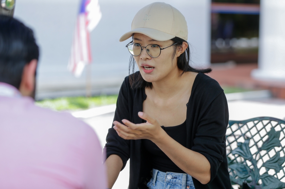 Arya Ma觉得相比之下,在马来西亚求学的费用比在老家福建来得低。-Raymond Manuel摄-