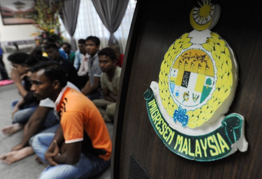 移民局指出，吉隆坡国际机场有外国旅客遭官员殴打一事，与当局无关。-马新社-