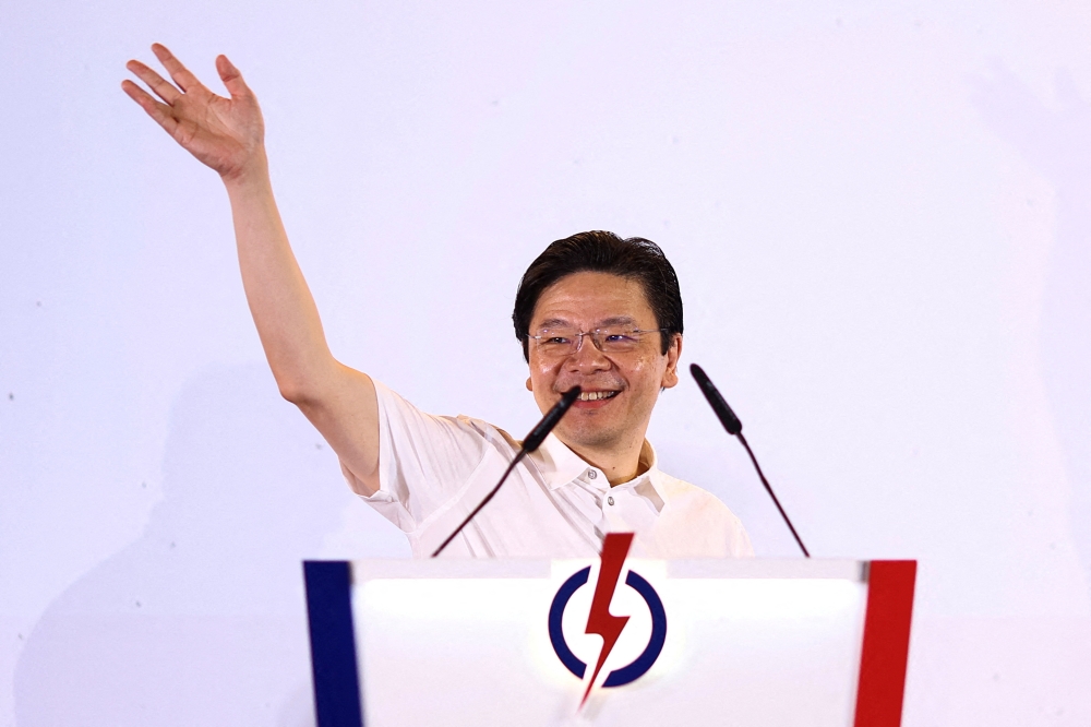 在新加坡人民行动党秘书长兼总理黄循财的带领下，人民行动党再次赢得大选，蝉联执政。-路透社-