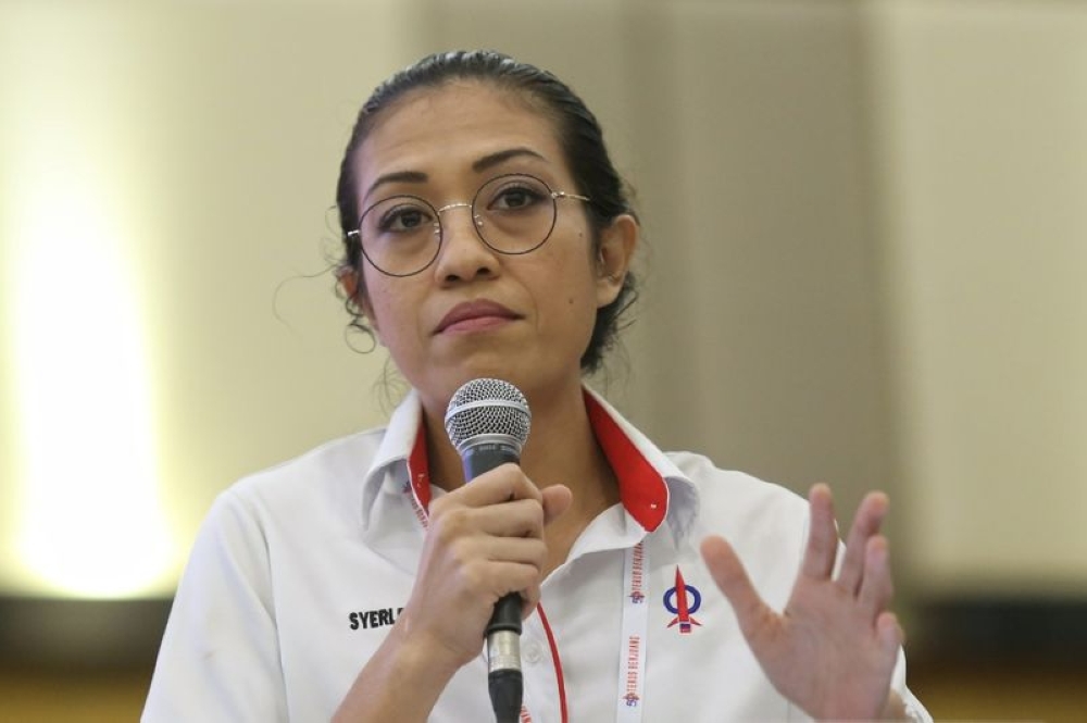 瑟丽娜说，行动党坚持改革的原则，不会因跨政党合作而改变。-Saw Siow Feng摄-