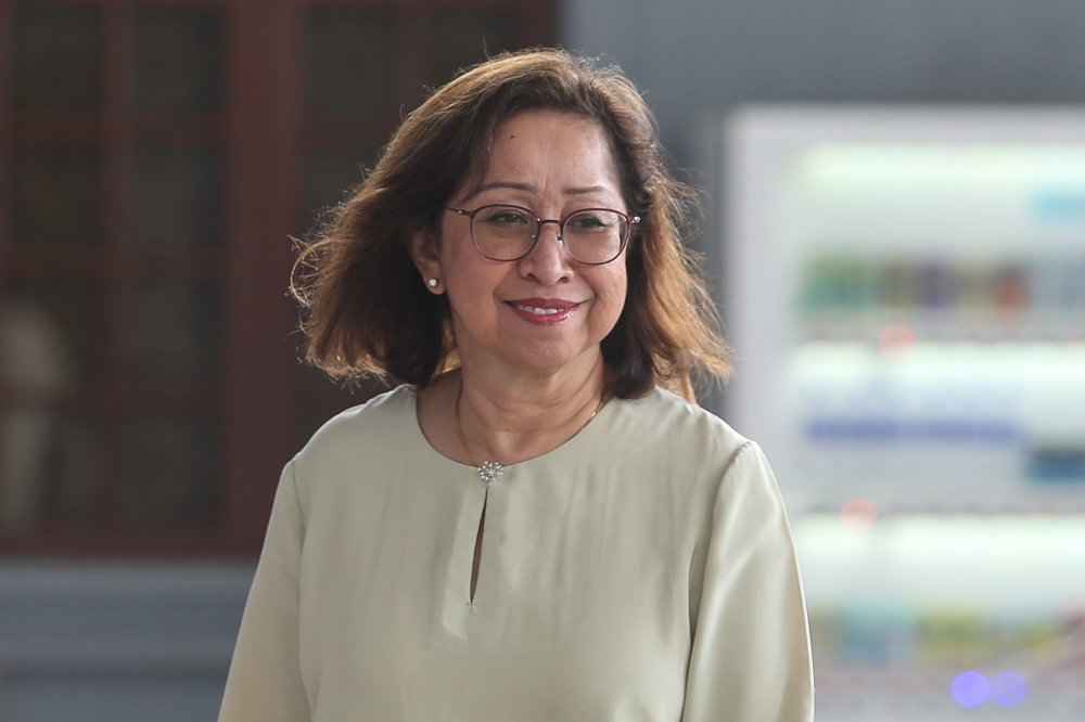 达因妻子娜伊玛及家人的海外资产，被反贪会冻结。-Yusof Mat Isa摄-