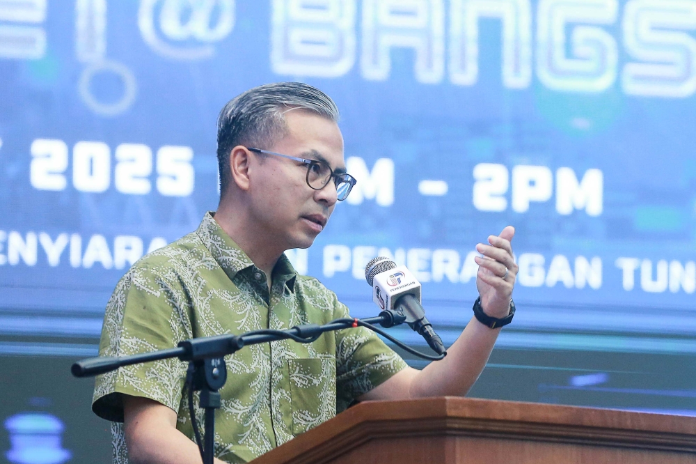 法米周日出席马来西亚公共关系协会（IPRM）主办的“你与人工智能：遇见@孟沙”活动。-Sayuti Zainudin摄-