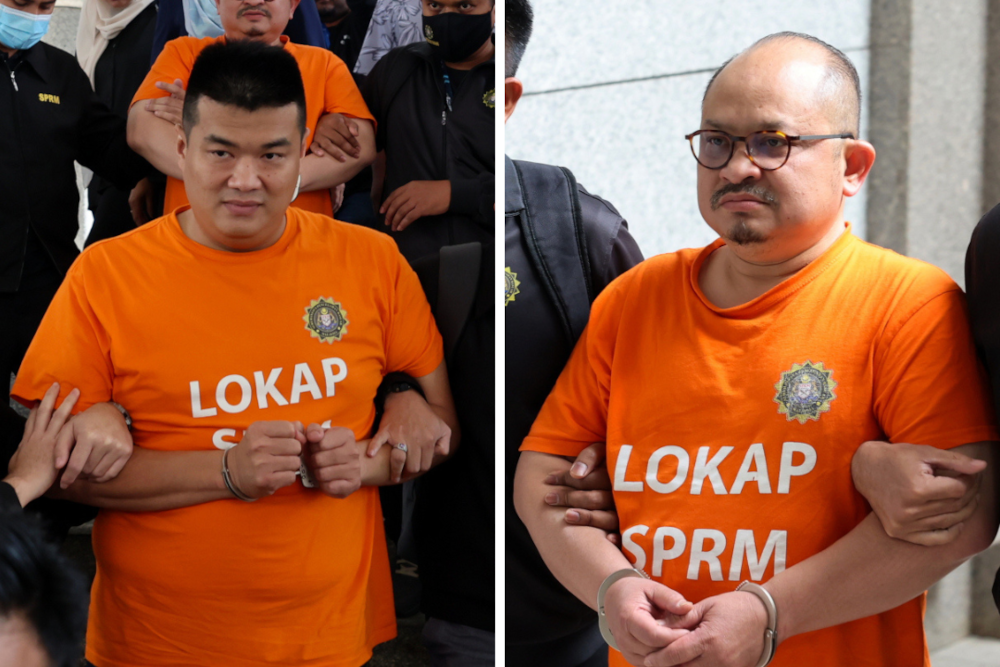 三苏依斯干达（右图）和刁健城，将于周四（12月4日）被控上吉隆坡地庭。-马新社-