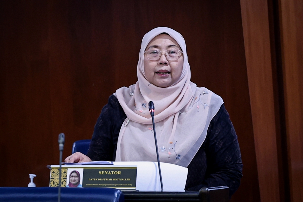 傅芝雅表示，希盟一开始就支持哈芝芝的领导，并未因沙巴州选举结果而改变。-马新社-