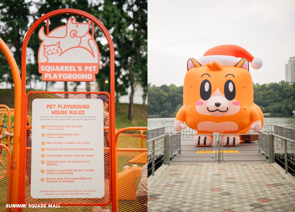 双威广场购物中心更新宠物友好政策，公众只能带宠物到特定地区，不能进入室内。-双威广场购物中心脸书-