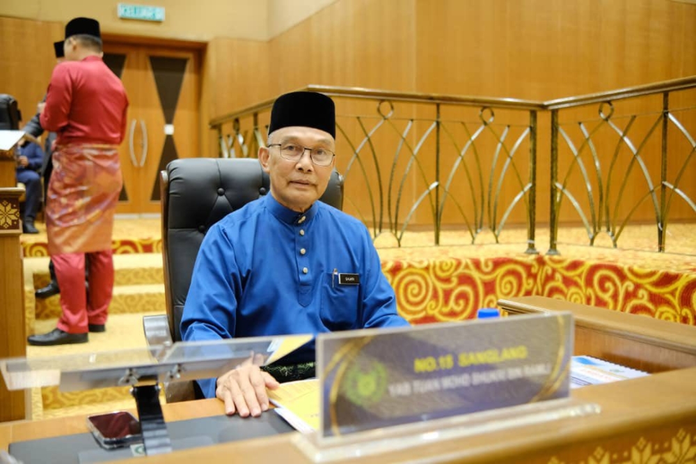 莫哈末苏克里宣布辞去玻璃市州务大臣职务。-图取自Mohd Shukri Ramli面子书-