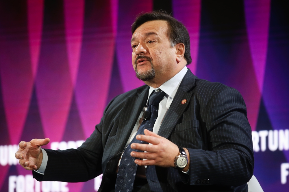 阿米尔韩沙表示，截至周五，约810万人已使用一次性100令吉的全民慈悯基本援助金。-Yusof Isa摄-