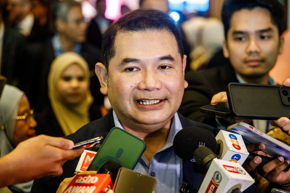 拉菲兹说，反贪会不曾拿出任何证据，证明他涉及贪污。-Firdaus Latif摄-