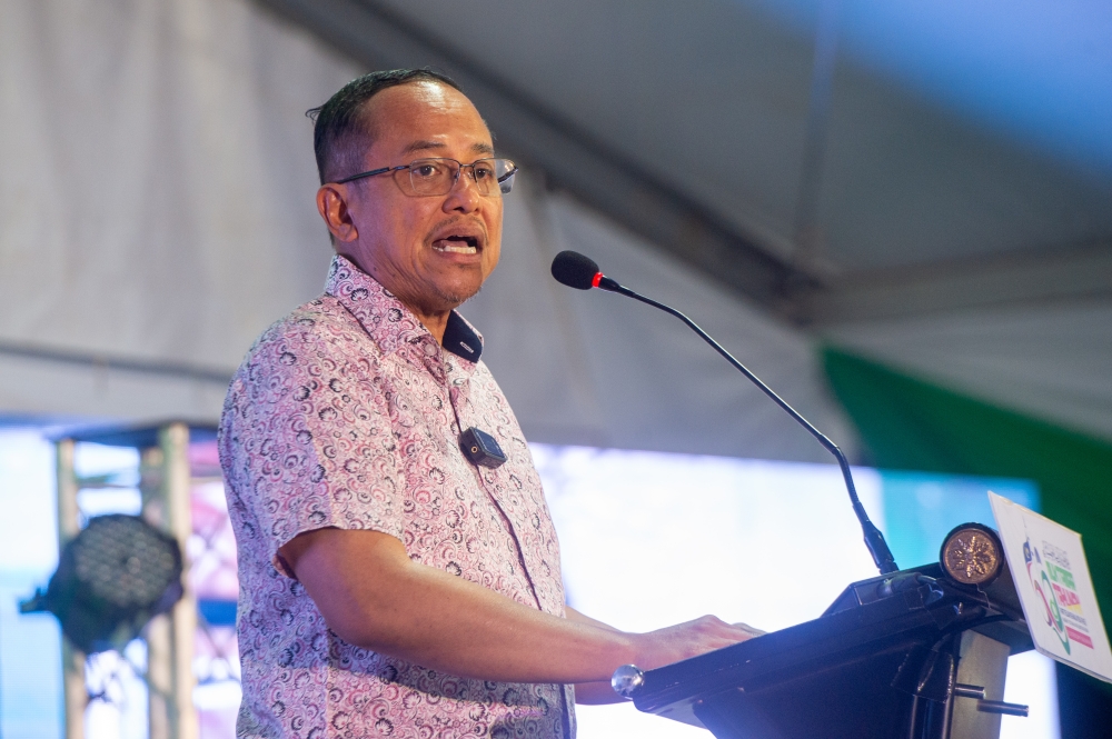 伊青团推荐阿末山苏里成为国盟的首相人选。-Shafwan Zaidon摄-