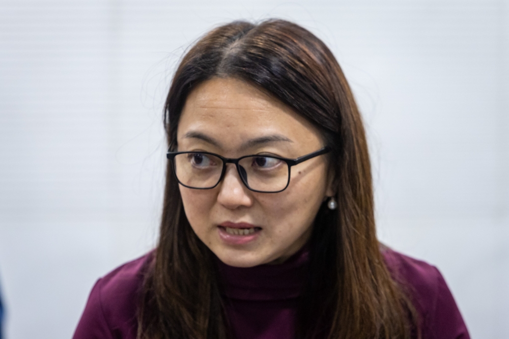 杨巧双说，只要符合法律及条例，任何活动包括街头宣教都是没问题的。-Firdaus Latif摄-