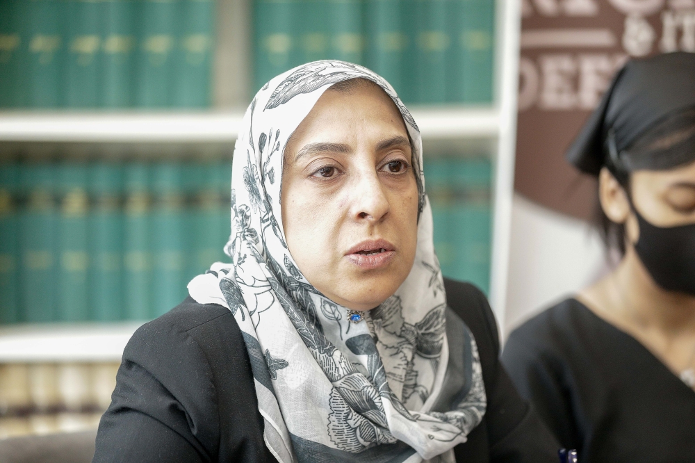 拉蒂花说，政府在陈文龙指控议员收950万令吉疏通费一事，必须明确向公众交代。-SAYUTI ZAINUDIN摄-