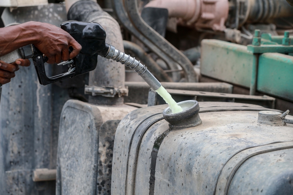 补贴柴油管控系统开销从原本每月7亿令吉增加至22亿令吉。-Sayuti Zainudin摄-