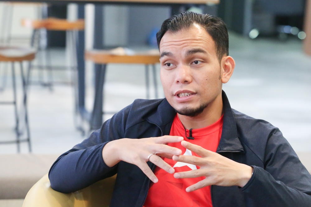 谢瑞詹说，郑恩里可以不认同大马的立场，但不应该出言挑衅。-Choo Choy May摄-