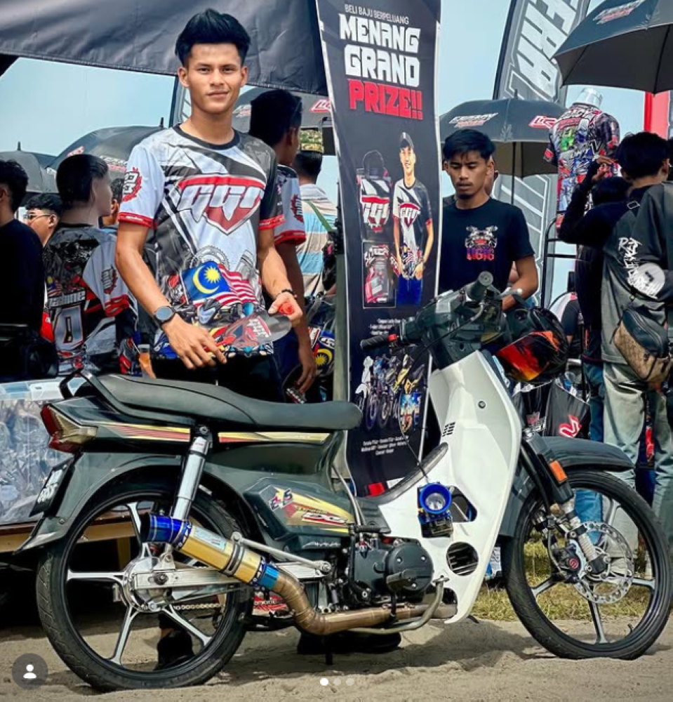 莫哈末凯鲁是摩哆改装圈子的红人。-图取自凯鲁Instagram-