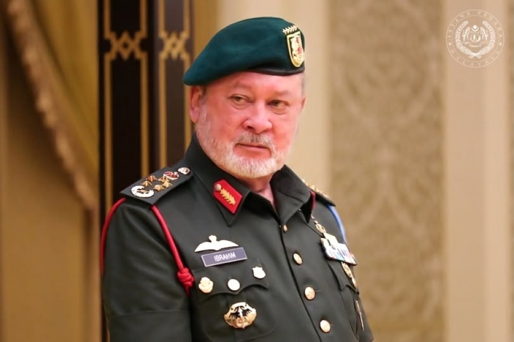 国家元首苏丹依布拉欣表示，他将遴选新一任反贪会主席。-图取自苏丹依布拉欣面子书-