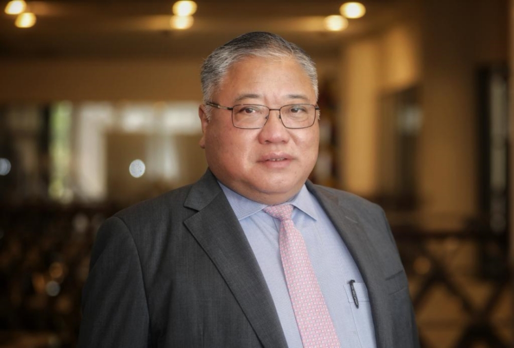 张庆信说，只要他还是旅游部长，他就会尽最大的努力去搞好马来西亚的旅游业。-Borneo Post图-