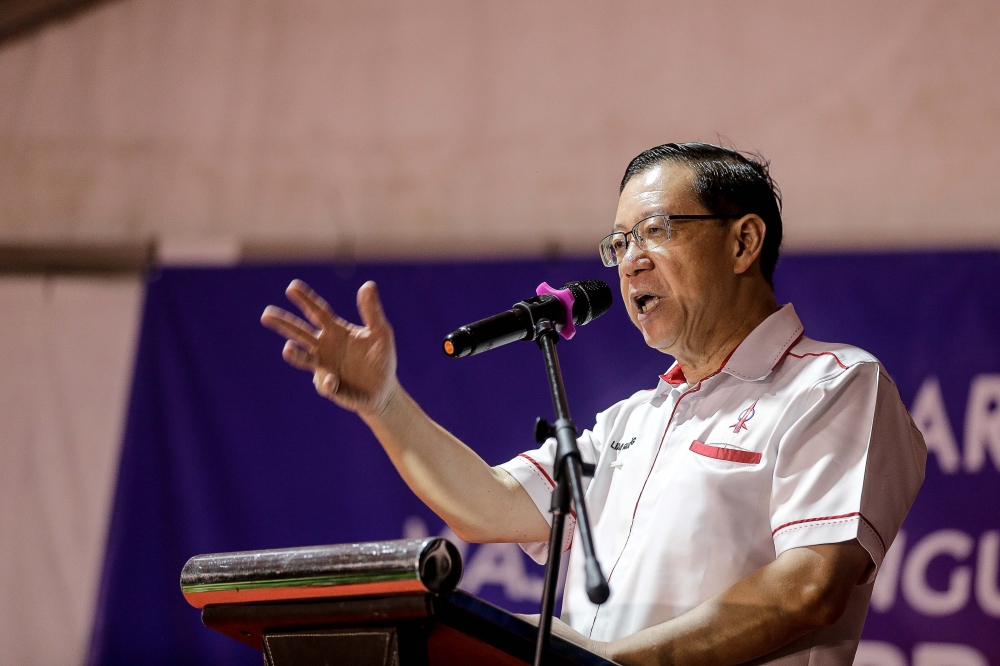 林冠英呼吁政府保留全民享有BUDI95的政策。-SAYUTI ZAINUDIN摄-