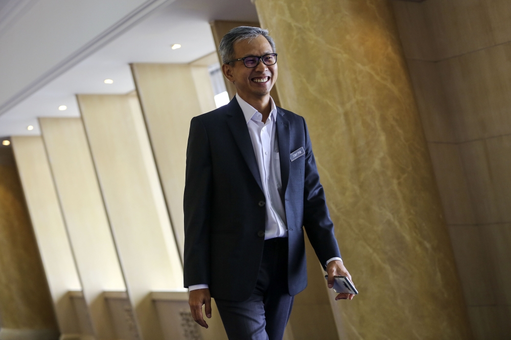有律师认为，从法律角度来看，潘俭伟的论述没有错。-Yusof mat Isa摄-