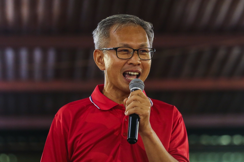 警方将传召潘俭伟问话，调查他发表的“遵从宪法法治非谕旨论”。-Yusof Mat Isa摄-