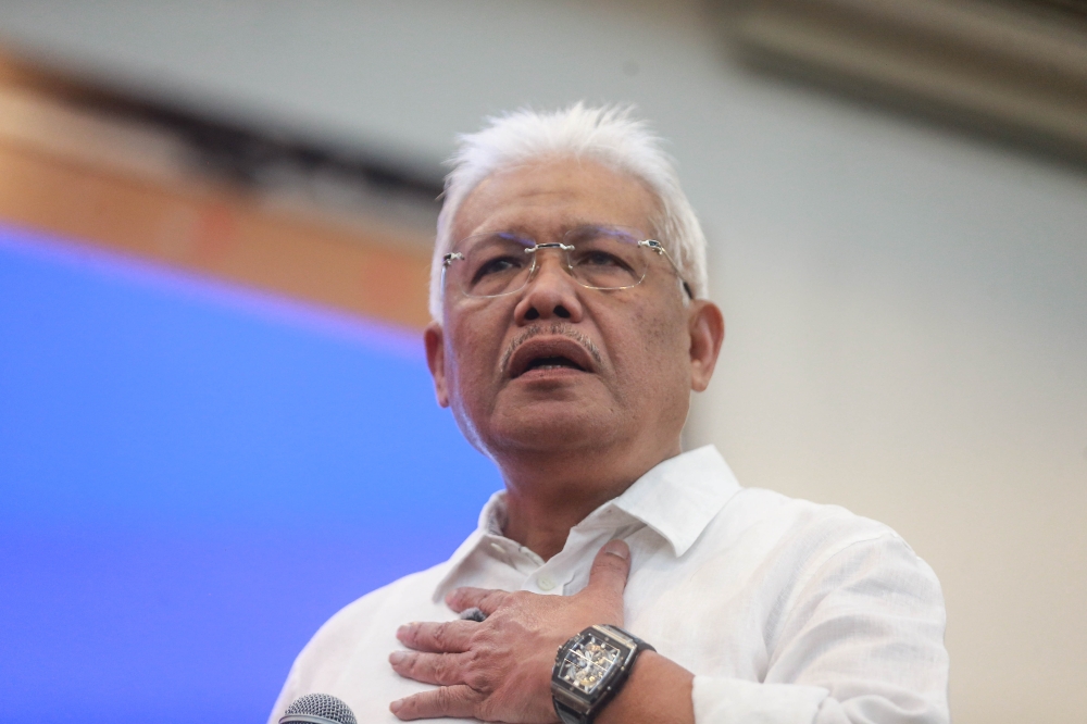 消息人士指出，韩查将在6月中旬宣布成立他的新政党。-Sayuti Zainudin摄-