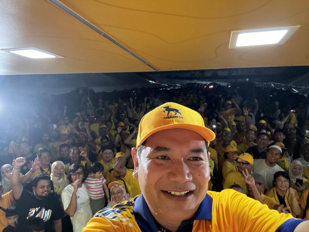 拉菲兹感谢在柔佛州选支持同心党的选民，并表示会再接再厉。-拉菲兹脸书-