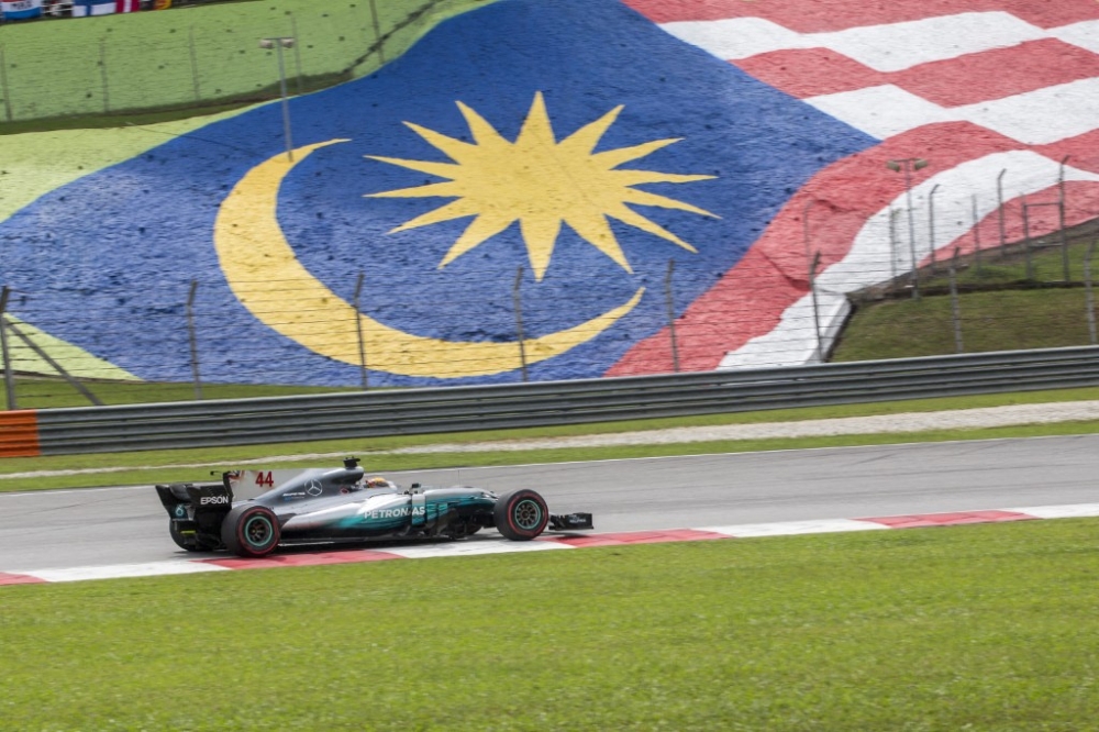 马来西亚最后一次举办F1大奖赛是2017年，之后就被移出F1赛历。-法新社-