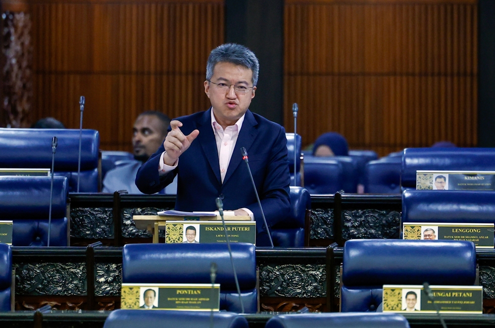 刘镇东指出，联邦政府财政赤字已连续5年收窄。-马新社-