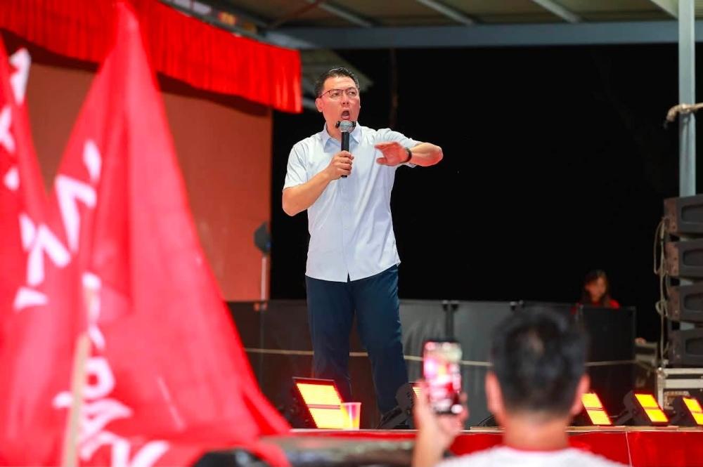 倪可敏有信心，霹雳州会掀起红色浪潮，阻止种族政治入侵。-图取自倪可敏脸书-