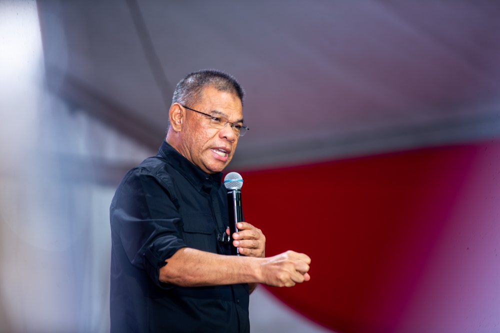赛弗丁相信，行动党最后会决定留在政府，以维护国家的稳定。-Raymond Manuel摄-