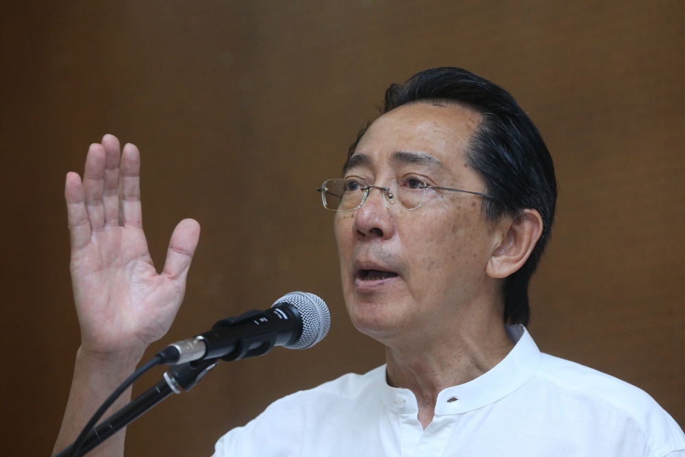 柯嘉逊认为，安华政府有必要交代西维尔涉及贪污案的调查进展。-Zuraneeza Zulkifli摄-