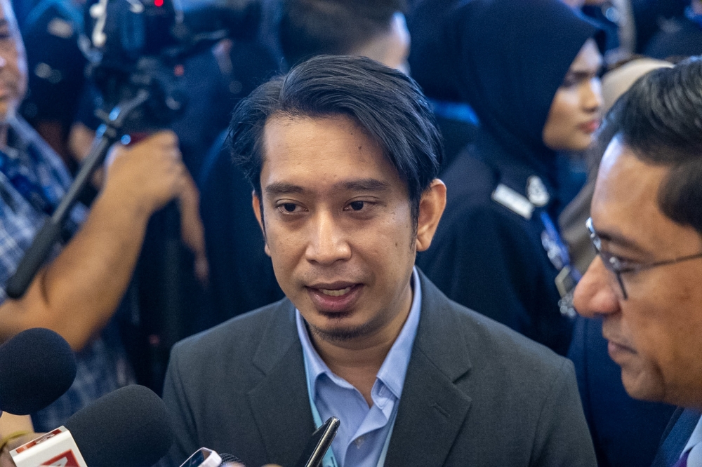 阿当阿里表示，甲州公正党将提前公布州选举候选人名单。-Firdaus Latif摄-