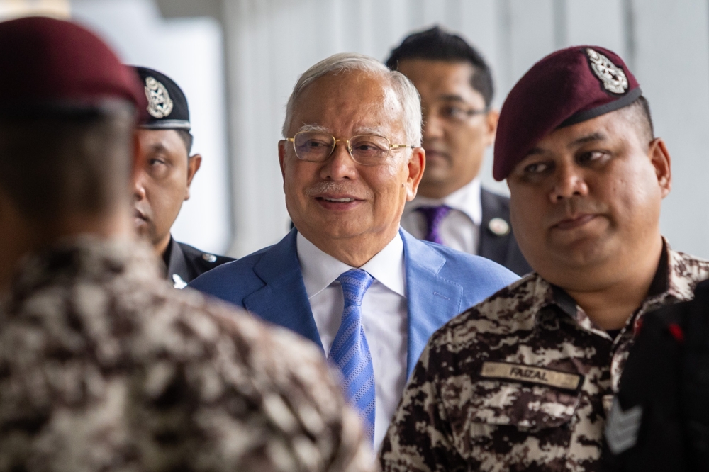 纳吉未满足特赦条件，至今仍在监狱服刑。-Firdaus Latif摄-