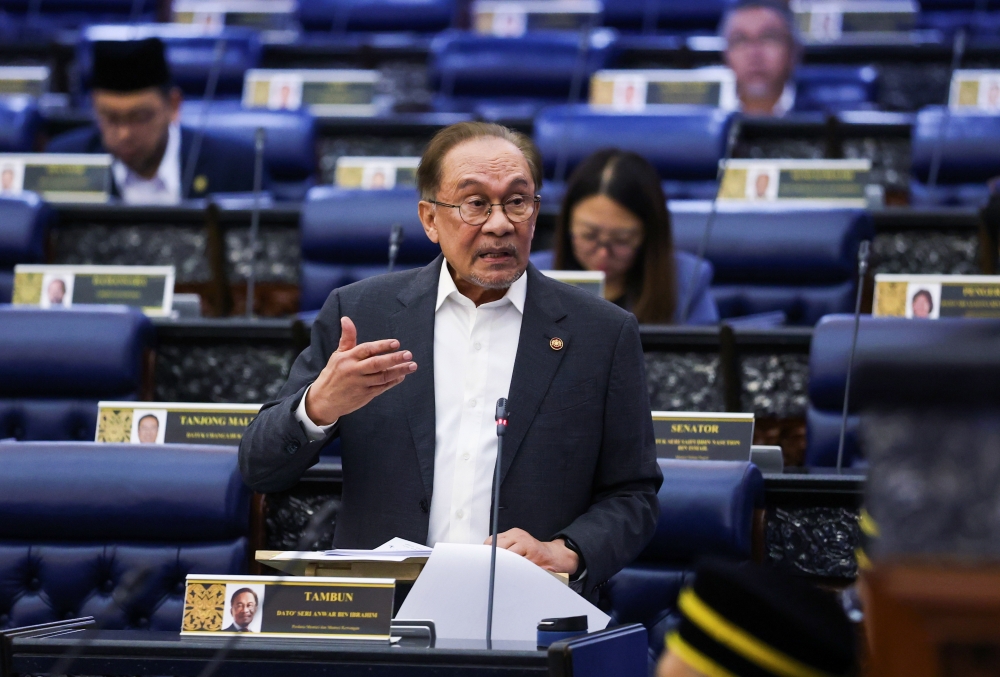 安华强调，在企业黑帮案，只要有证据都会调查，无人例外。-马新社-