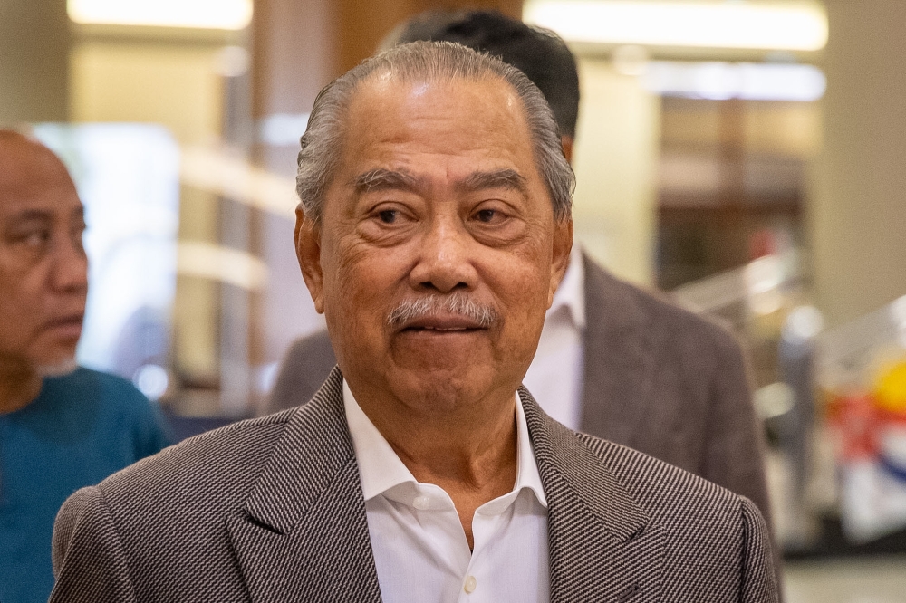 慕尤丁说，社团注册局撤销国盟的注册，证明犯错的是国盟。-Firdaus Latif摄-