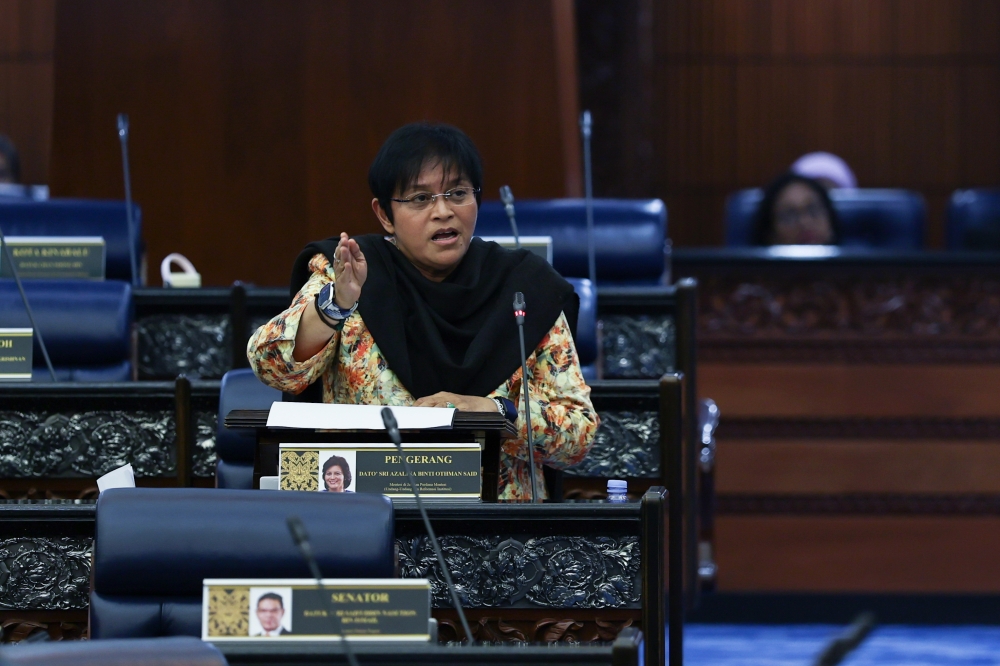 阿莎丽娜说，若政府认为有必要公开阿占巴基超额持股调查报告，将由政府首席秘书办公室公布。-马新社-