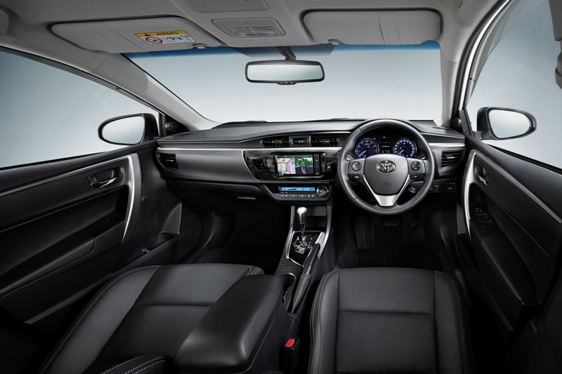 The interior view of the Corolla Altis. u00e2u20acu201d Picture courtesy of Toyota Malaysia